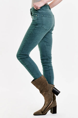 Dear John Gisele Seafoam Haze High Rise Ankle Skinny Jeans