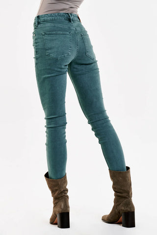 Dear John Gisele Seafoam Haze High Rise Ankle Skinny Jeans