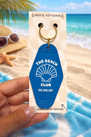 The Beach Club Keychain