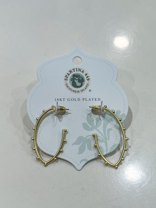 Bobbi Hoop Earring Gold