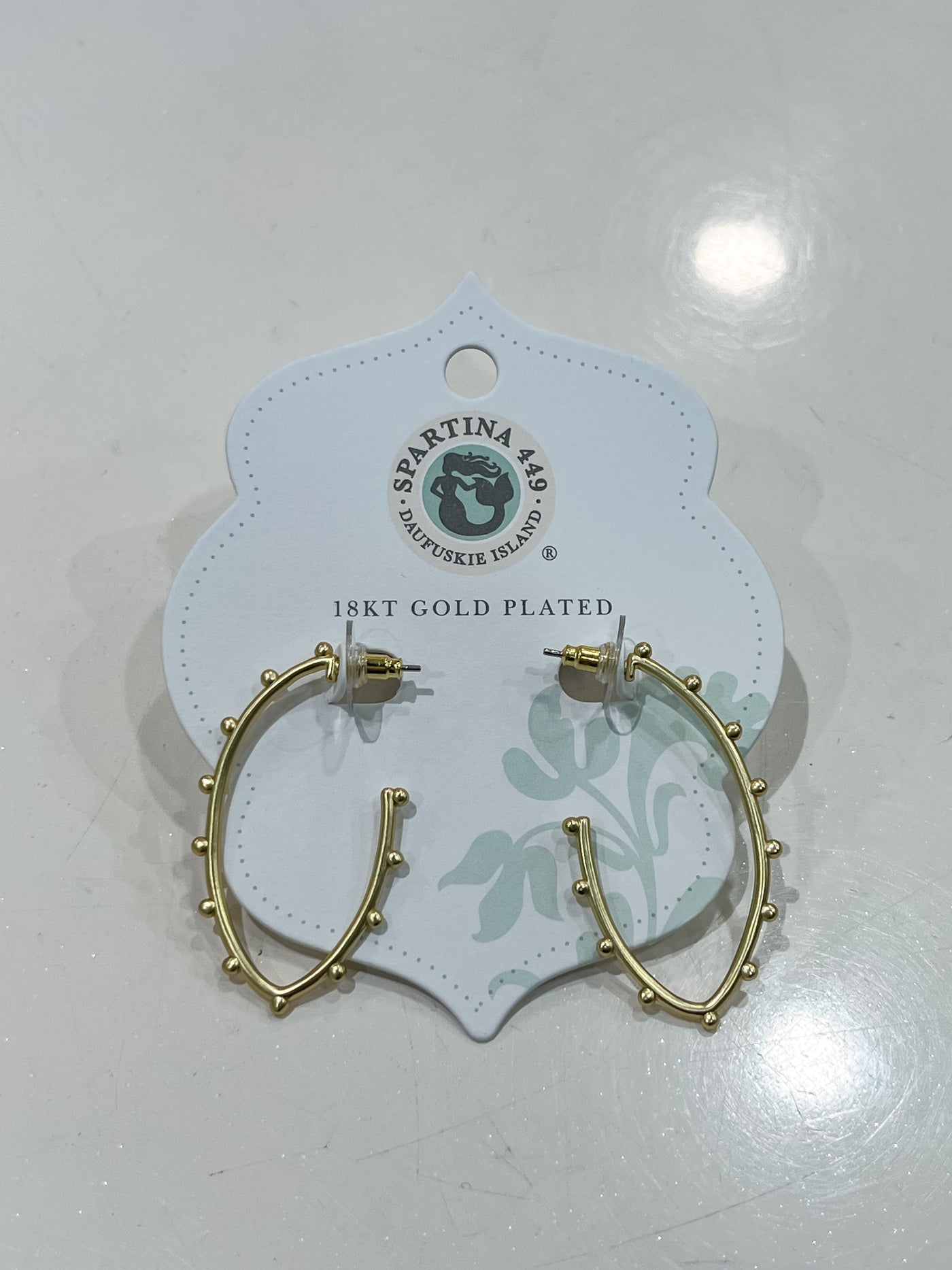 Bobbi Hoop Earring Gold