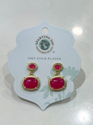 Spartina Greta Earrings Pink