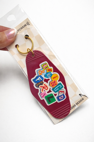 Unhinged and Feral Keychain