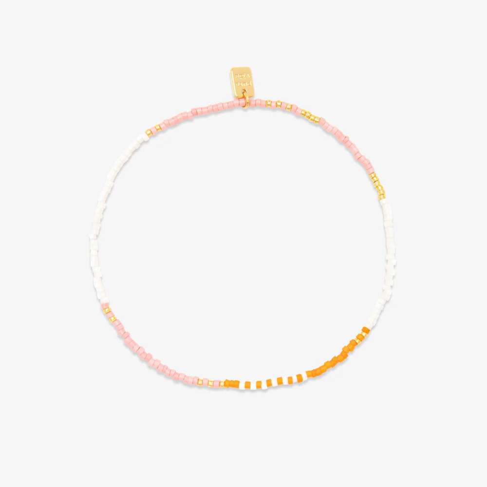 Pura Vida Warm Breeze Stretch Anklet