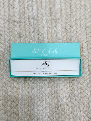 Dot & Dash Salty Necklace