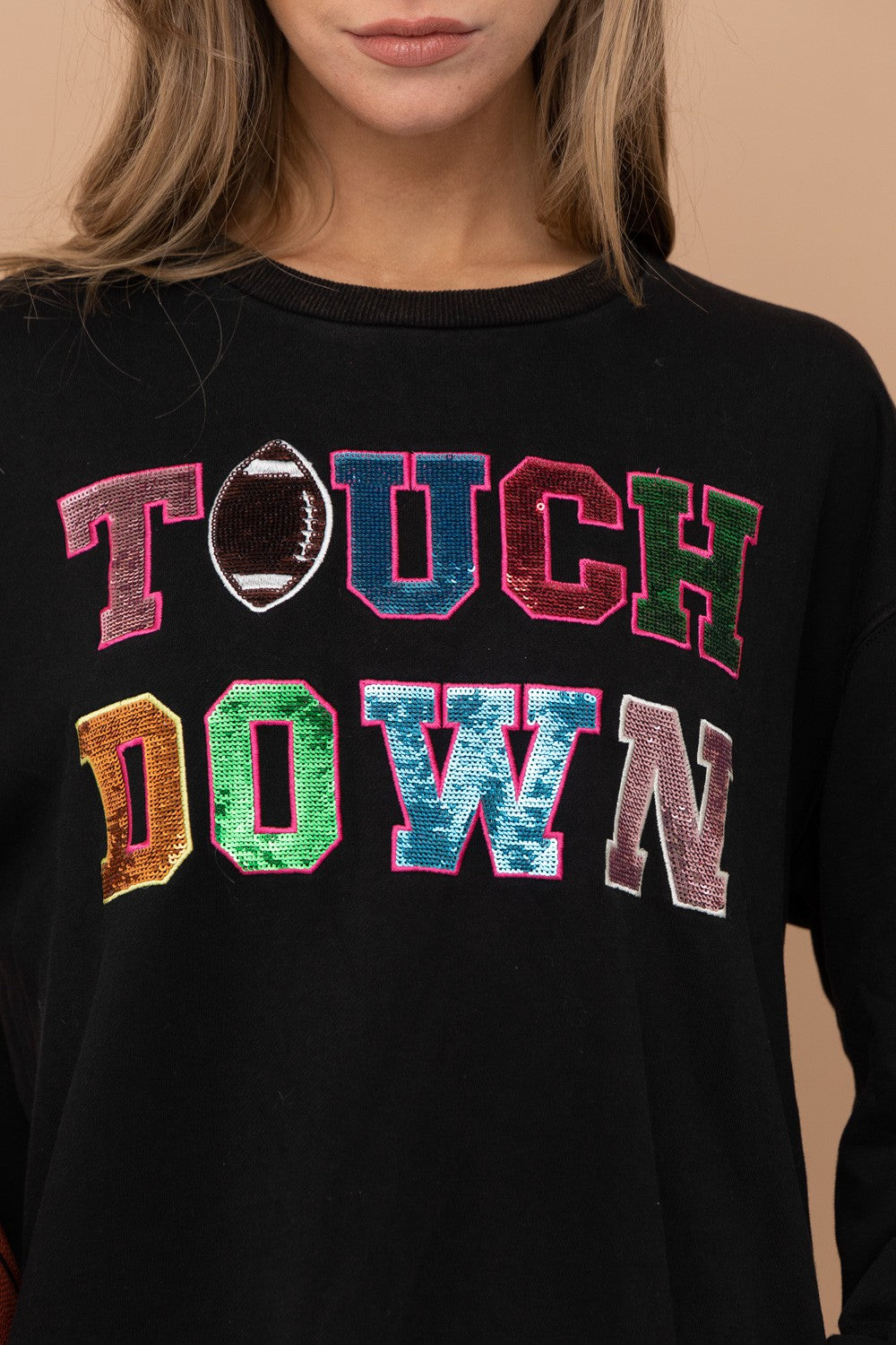 Touchdown Sparkle Sweatshirt