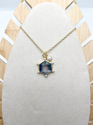 Spartina Hexa Necklace 18"