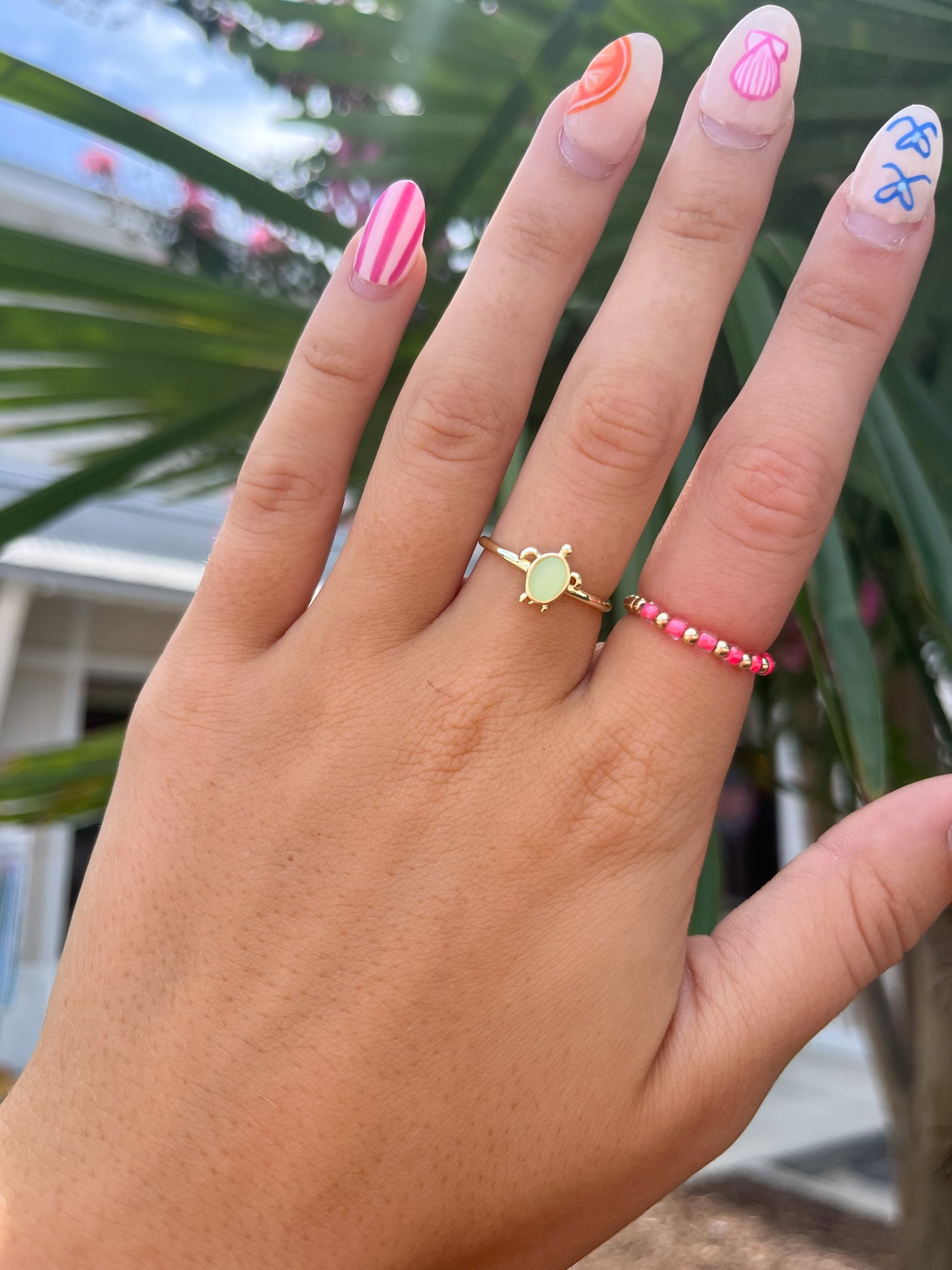 Pura Vida Sea Turtle Ring