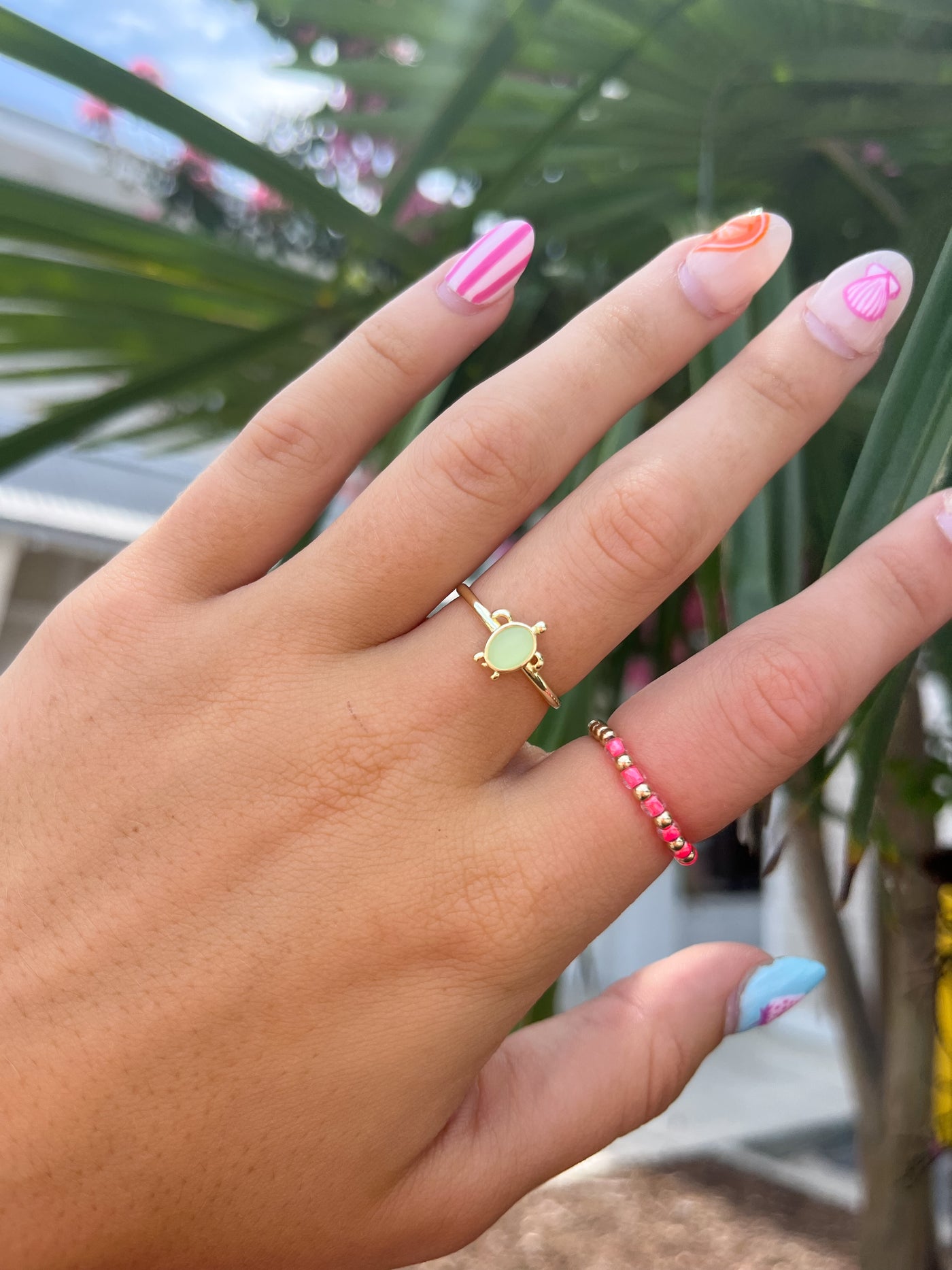 Pura Vida Sea Turtle Ring