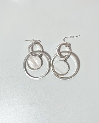 Circle Drop Earrings