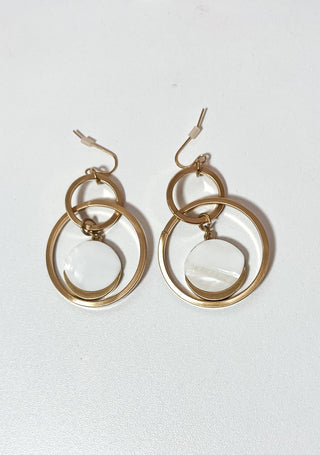 Circle Drop Earrings