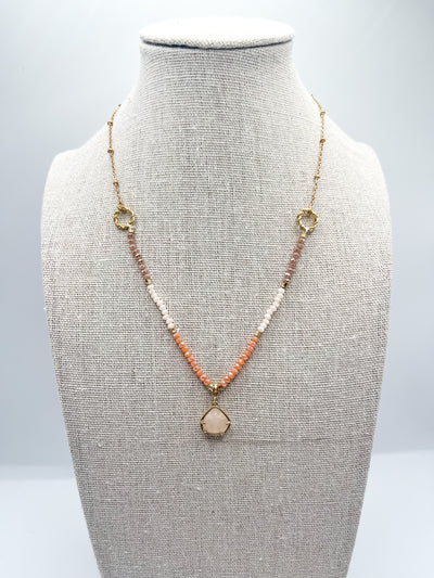 Stone Short Necklace