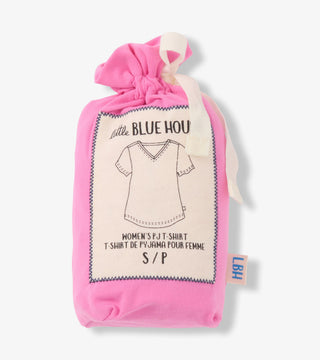 Capelton Road PJ V-Neck Pink T-Shirt In a Bag
