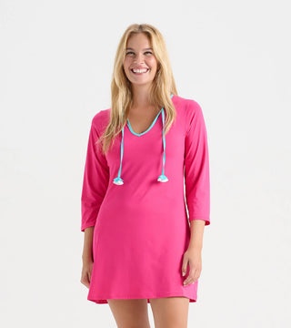 Hatley Women's Raspberry Sorbet Seaside Beach Dress