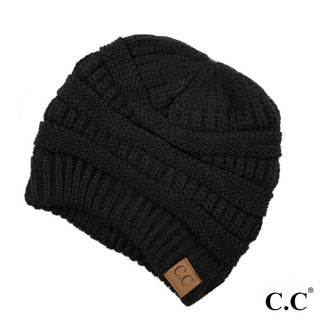 CC Solid Ribbed Beanie "The Original" Beanie