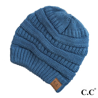 CC Solid Ribbed Beanie "The Original" Beanie