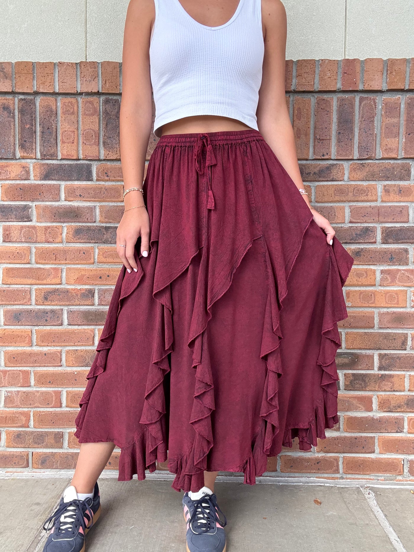 Twirling Frill Skirt