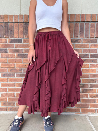 Twirling Frill Skirt