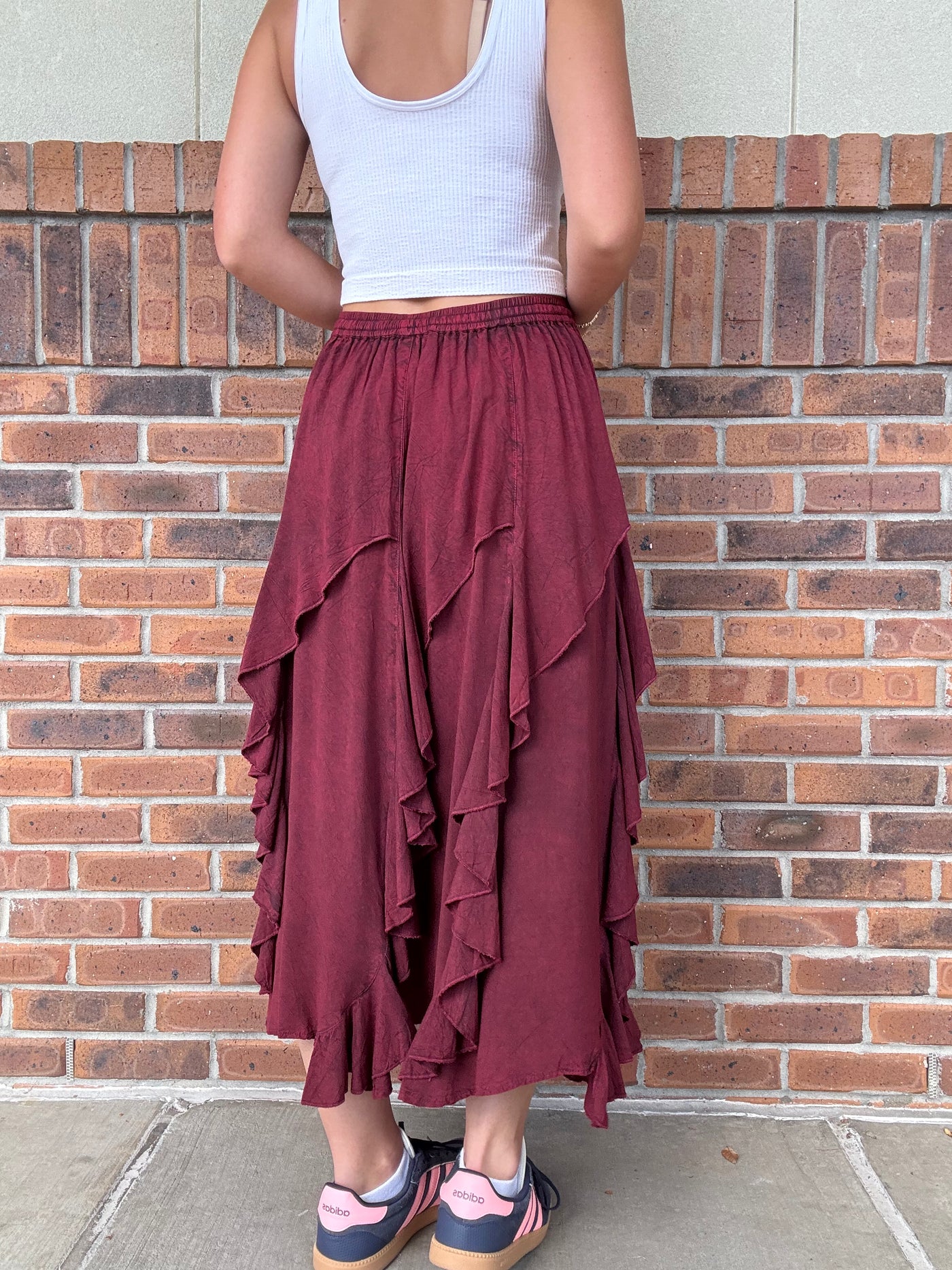 Twirling Frill Skirt