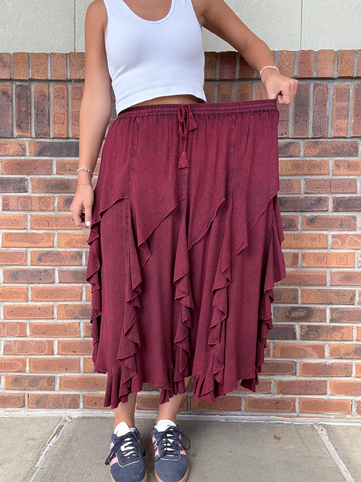 Twirling Frill Skirt