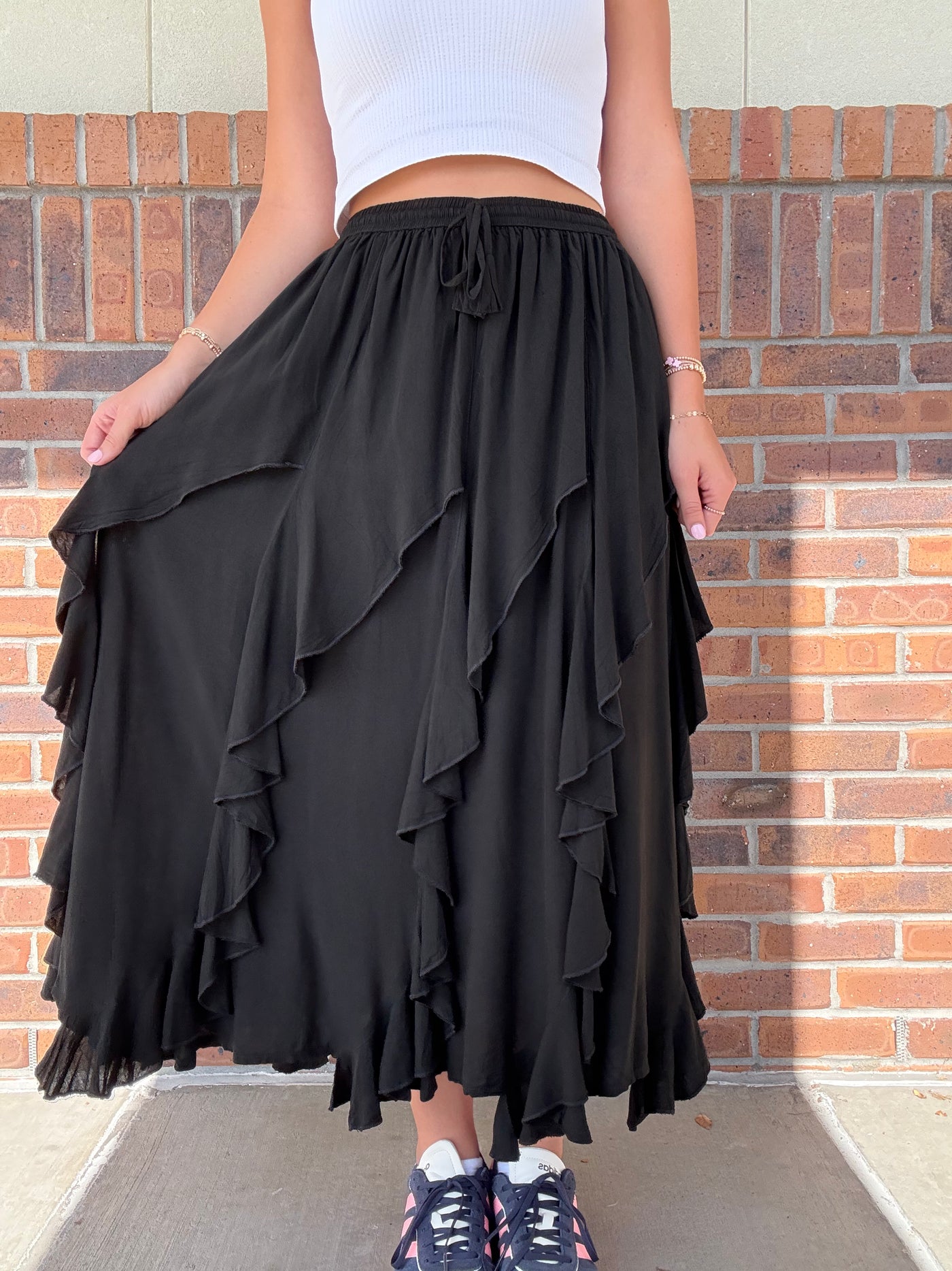 Twirling Frill Skirt