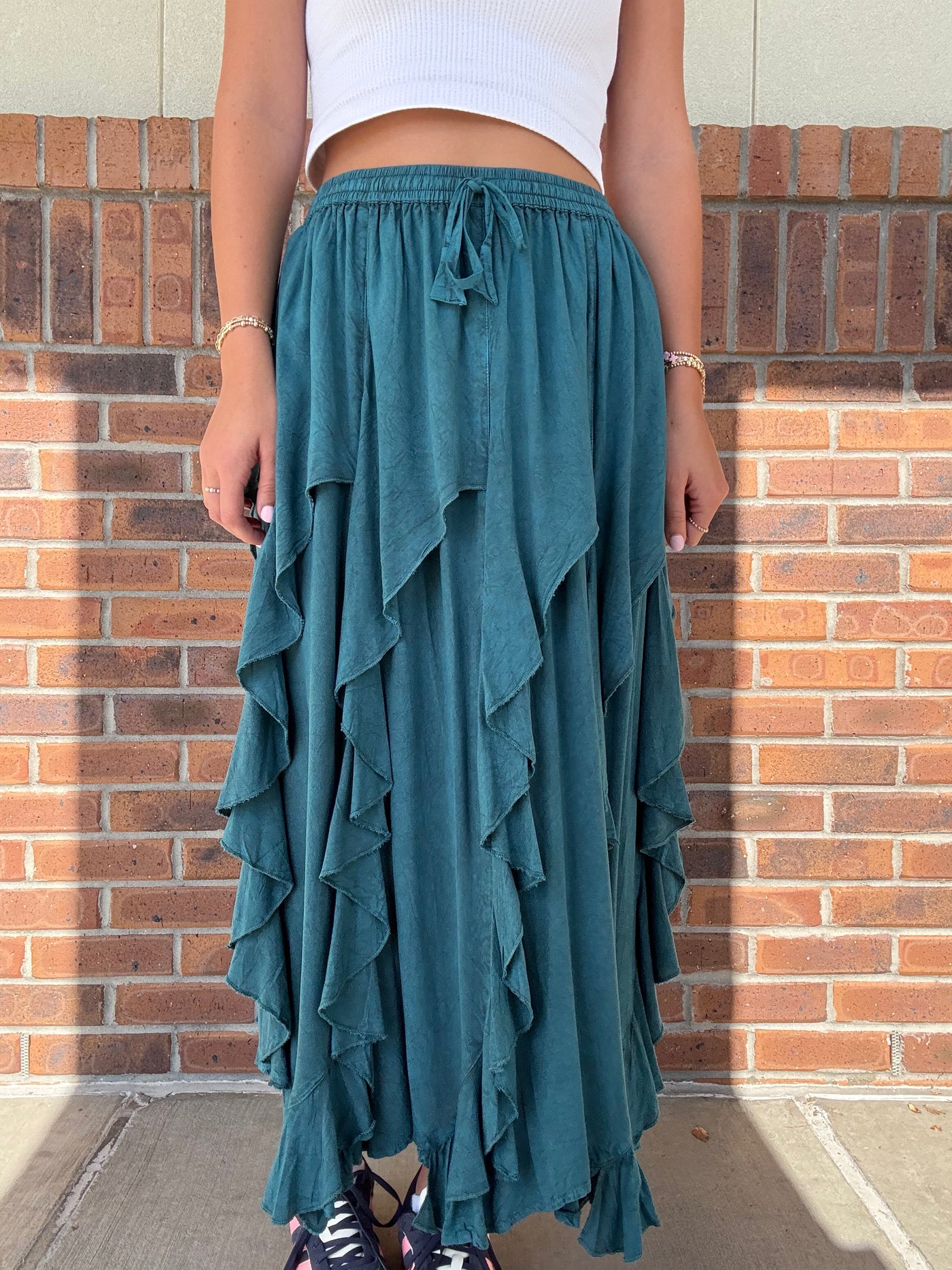 Twirling Frill Skirt