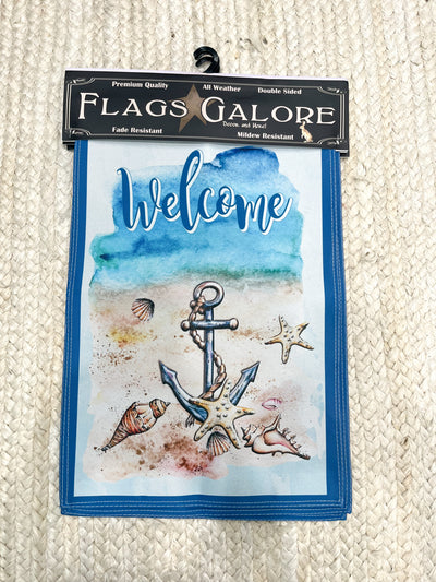 “Welcome” Garden Flags