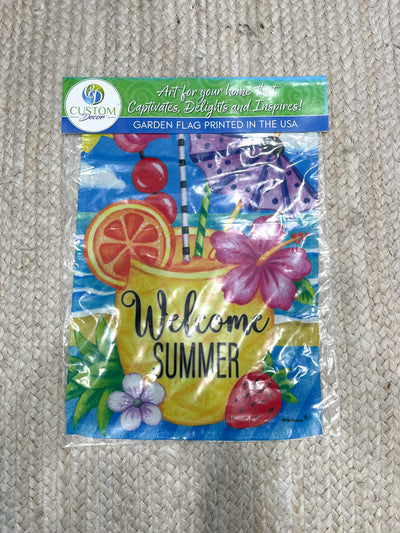 “Welcome” Garden Flags