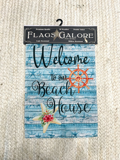 “Welcome” Garden Flags