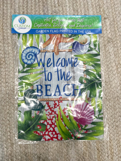 “Welcome” Garden Flags