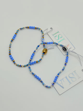 Isla "Coastal Crystals" Bracelet Riviera - Tidal Wave