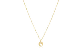 ENewton 16" Star Small Disc Necklace