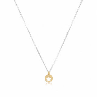 ENewton 16" Star Small Disc Necklace