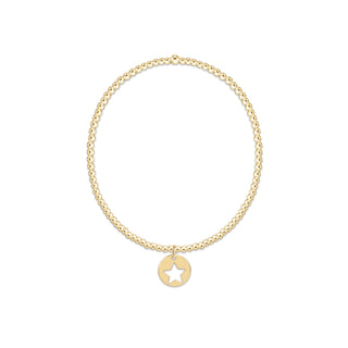 ENewton Star Small Gold Disc Bracelet