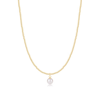 Enewton Beaded Classic Pearl Charm Necklace
