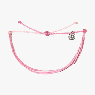 Pura Vida Boarding for Breast Cancer String Bracelet