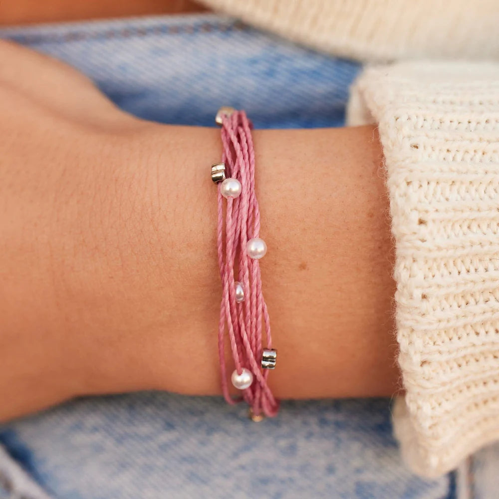 Pura Vida I 🩷 Malibu Pink Charity Bracelet
