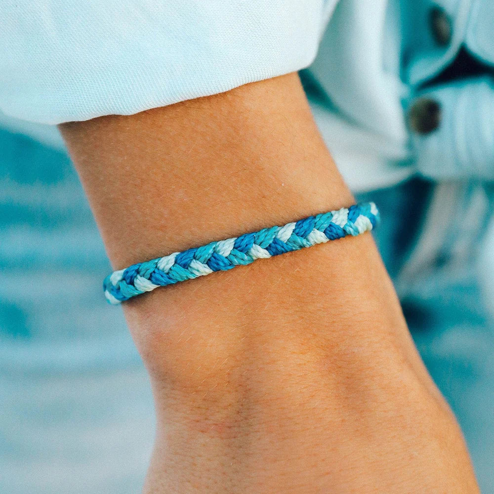 Pura Vida Blue Dream Multi Braided Bracelet