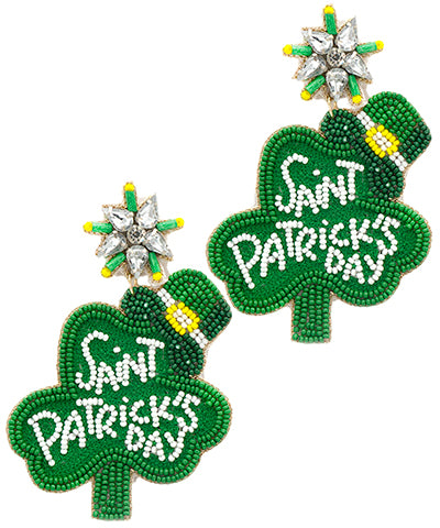 Lucky Shamrock Earrings