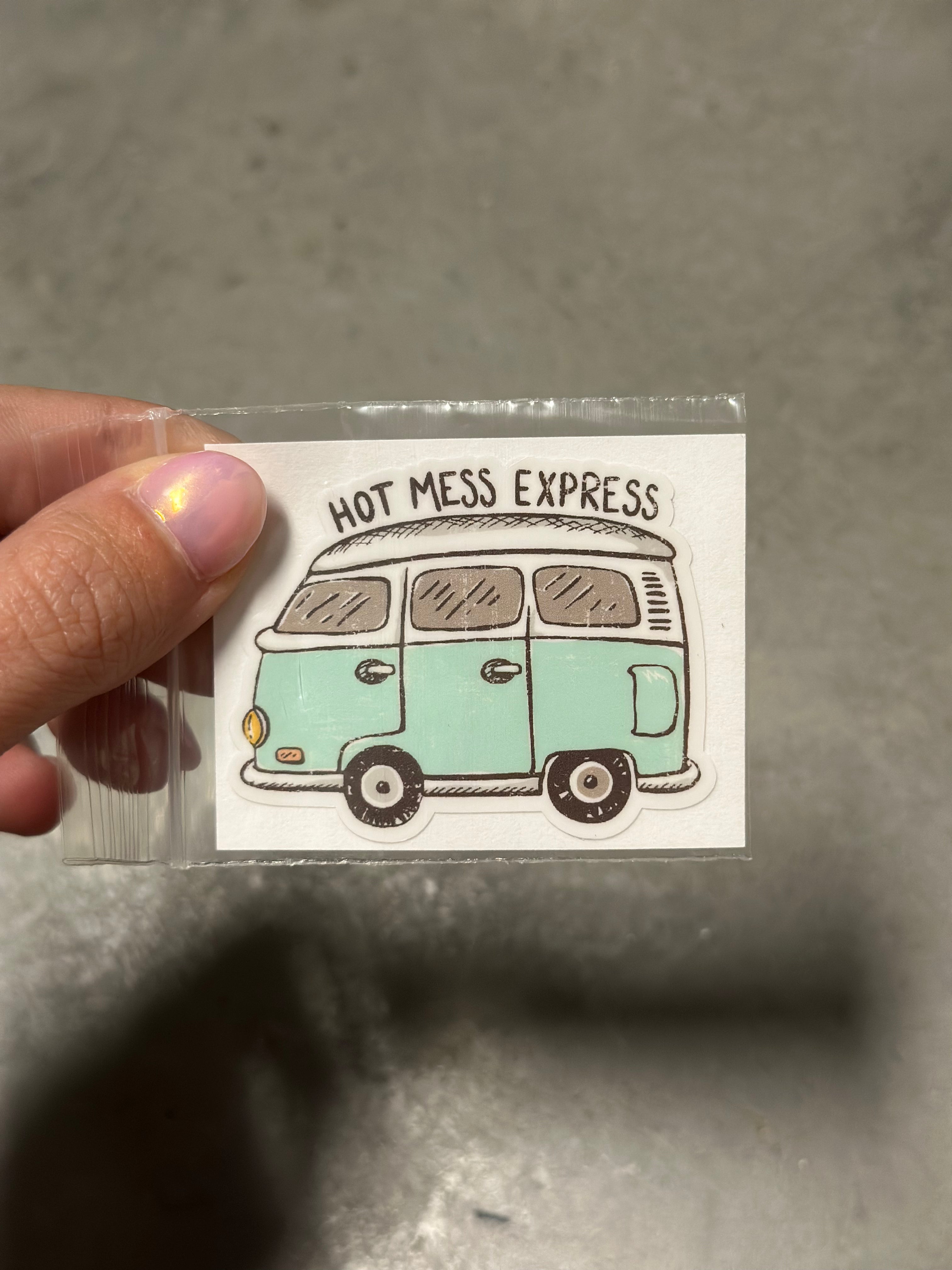 Hot Mess Express Sticker – Salty Chic Boutique