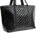 Black Quilted PU