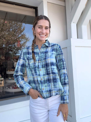 Escape by Habitat Plaid Weekend Shirt