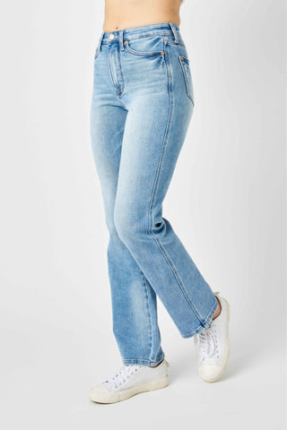 Judy Blue High Waist Tummy Control Straight Jean