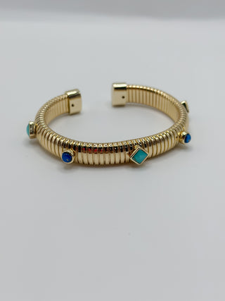 Omega Blue Cuff Bracelet