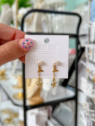 By The Sea Stud Earrings