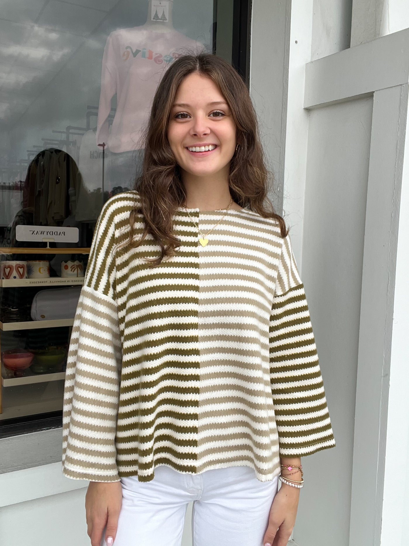 Aurelia Striped Top