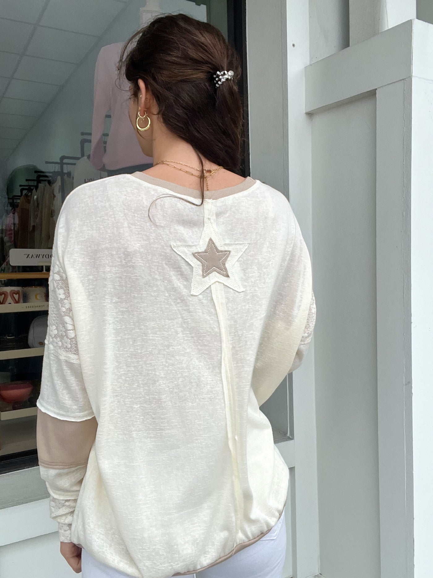 Super Star Patch Pullover