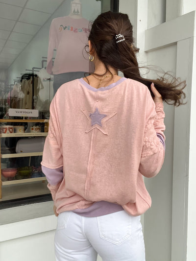 Super Star Patch Pullover