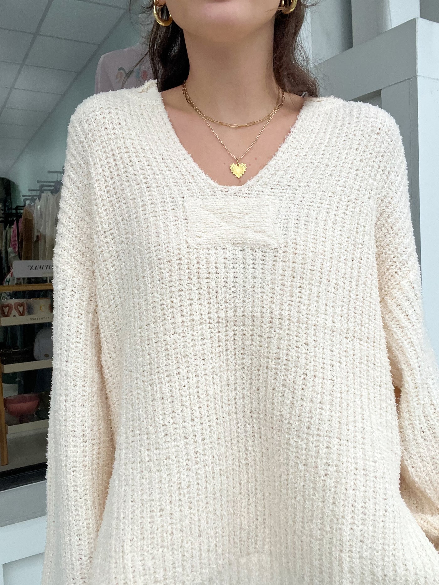 Diem Knitted Sweater Tunic