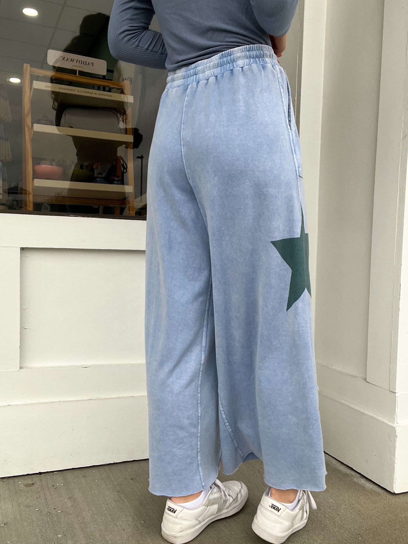 Starry Patch Terry Pants